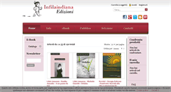 Desktop Screenshot of infilaindianaedizioni.com
